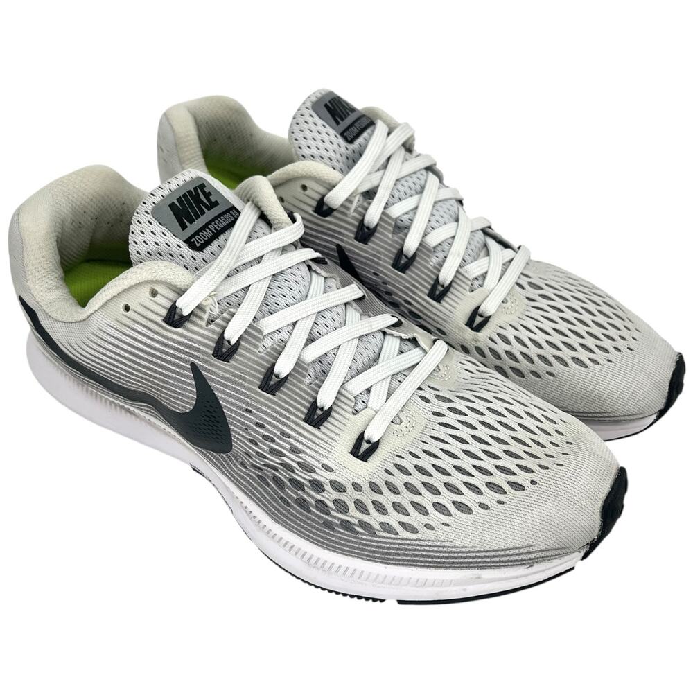 Nike Air Zoom Pegasus 34 Running Shoes Gray Black Women’s 9.5 880560-010